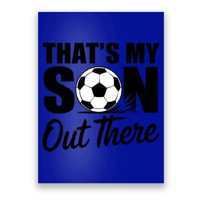 Soccer Mom Dad Proud Parent Game Day Gift Poster