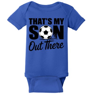 Soccer Mom Dad Proud Parent Game Day Gift Baby Bodysuit