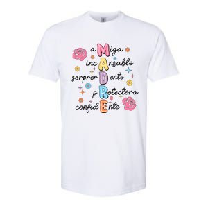 Spanish Mothers Day Family Mommy Mom Softstyle CVC T-Shirt