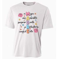 Spanish Mothers Day Family Mommy Mom Cooling Performance Crew T-Shirt