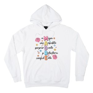 Spanish Mothers Day Family Mommy Mom Hoodie