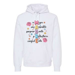 Spanish Mothers Day Family Mommy Mom Premium Hoodie