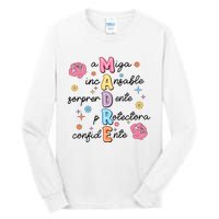 Spanish Mothers Day Family Mommy Mom Tall Long Sleeve T-Shirt