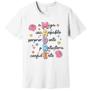 Spanish Mothers Day Family Mommy Mom Premium T-Shirt