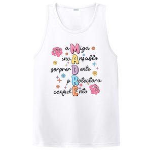 Spanish Mothers Day Family Mommy Mom PosiCharge Competitor Tank