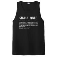 Sigma Male Definition Funny Dictionary For PosiCharge Competitor Tank