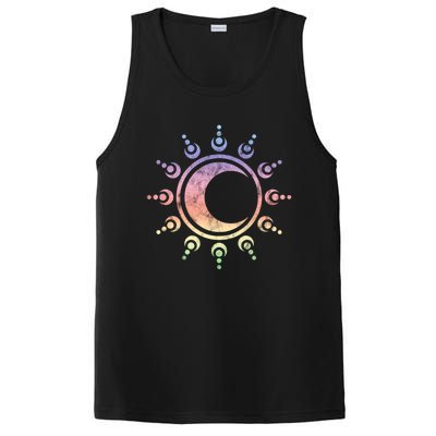 Sun Moon Dala Yoga Spirituality Meditation Magic Wicca Gift PosiCharge Competitor Tank