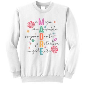 Spanish Mothers Day Retro Madre Retro Mama Sweatshirt