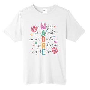 Spanish Mothers Day Retro Madre Retro Mama Tall Fusion ChromaSoft Performance T-Shirt