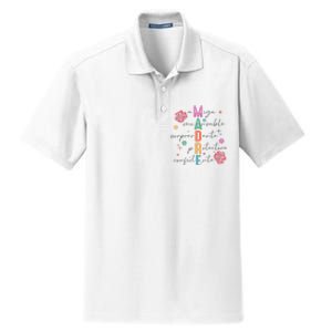 Spanish Mothers Day Retro Madre Retro Mama Dry Zone Grid Polo