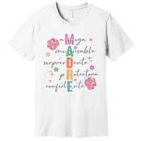 Spanish Mothers Day Retro Madre Retro Mama Premium T-Shirt