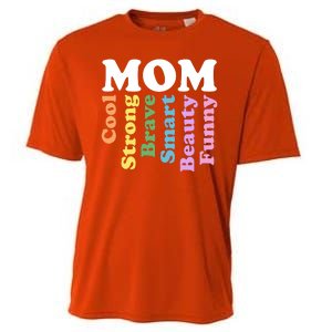 Special Mom Definition Mothers Day Gift Cooling Performance Crew T-Shirt