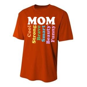 Special Mom Definition Mothers Day Gift Performance Sprint T-Shirt