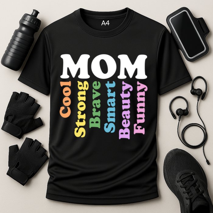 Special Mom Definition Mothers Day Gift Performance Shirt