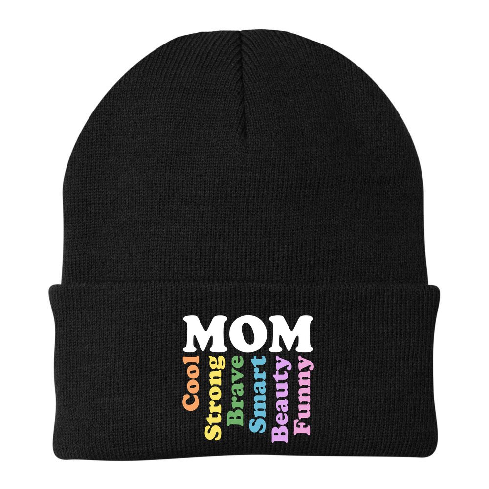Special Mom Definition Mothers Day Gift Beanie