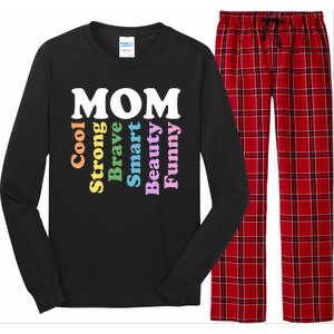 Special Mom Definition Mothers Day Gift Long Sleeve Pajama Set