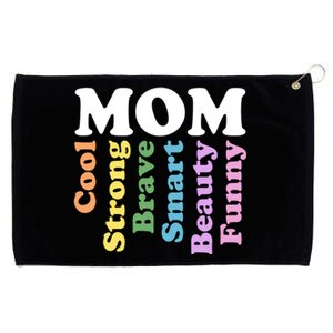 Special Mom Definition Mothers Day Gift Grommeted Golf Towel