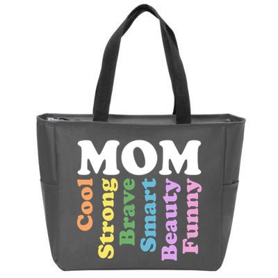 Special Mom Definition Mothers Day Gift Zip Tote Bag