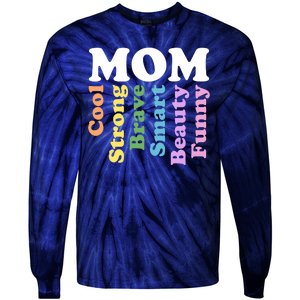 Special Mom Definition Mothers Day Gift Tie-Dye Long Sleeve Shirt