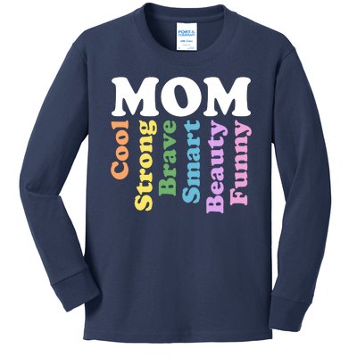 Special Mom Definition Mothers Day Gift Kids Long Sleeve Shirt