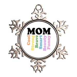 Special Mom Definition Mothers Day Gift Metallic Star Ornament