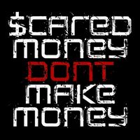 Scared Money Dont Make Money Stripe Pom Pom Beanie