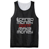 Scared Money Dont Make Money Mesh Reversible Basketball Jersey Tank