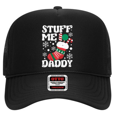 Stuff Me Daddy Naughty Christmas Jokes Stocking Dirty Xmas Swea Trucker Hat