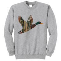 Sitka Mallard Dux Waterfowl Hunting Gear Duck Camo Tall Sweatshirt