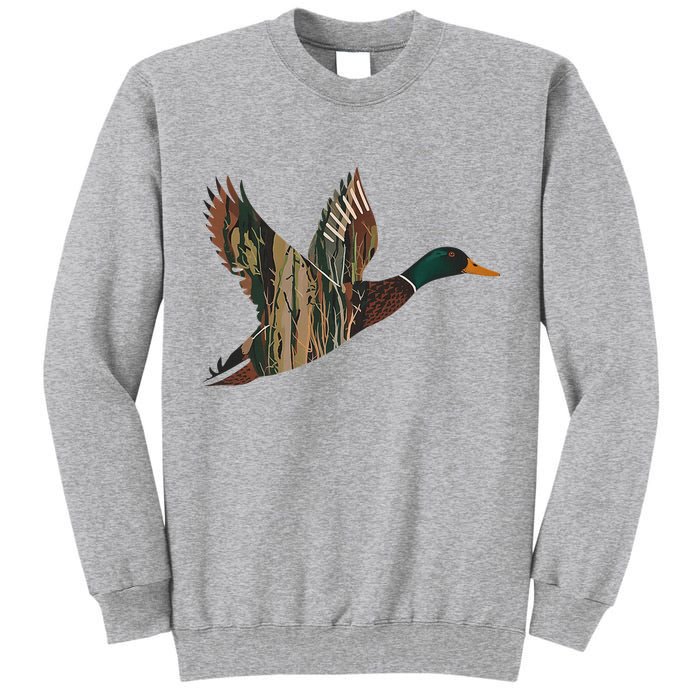 Sitka Mallard Dux Waterfowl Hunting Gear Duck Camo Tall Sweatshirt