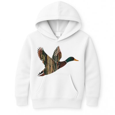 Sitka Mallard Dux Waterfowl Hunting Gear Duck Camo Kids Hoodie