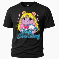 Sailor Moo Deng Funny Hippo Moo Deng Cute Performance Shirt