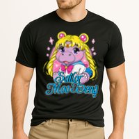 Sailor Moo Deng Funny Hippo Moo Deng Cute Performance Shirt