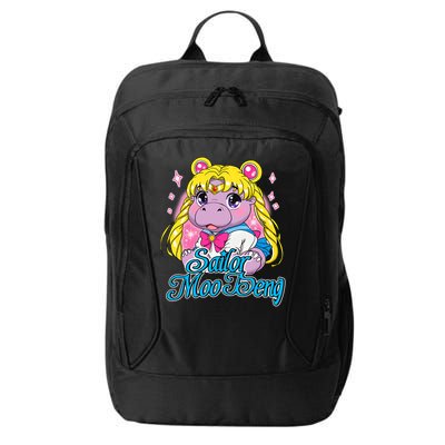 Sailor Moo Deng Funny Hippo Moo Deng Cute City Backpack