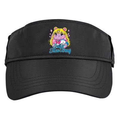 Sailor Moo Deng Funny Hippo Moo Deng Cute Adult Drive Performance Visor