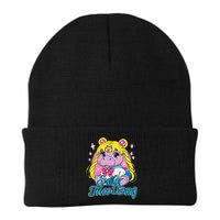 Sailor Moo Deng Funny Hippo Moo Deng Cute Beanie