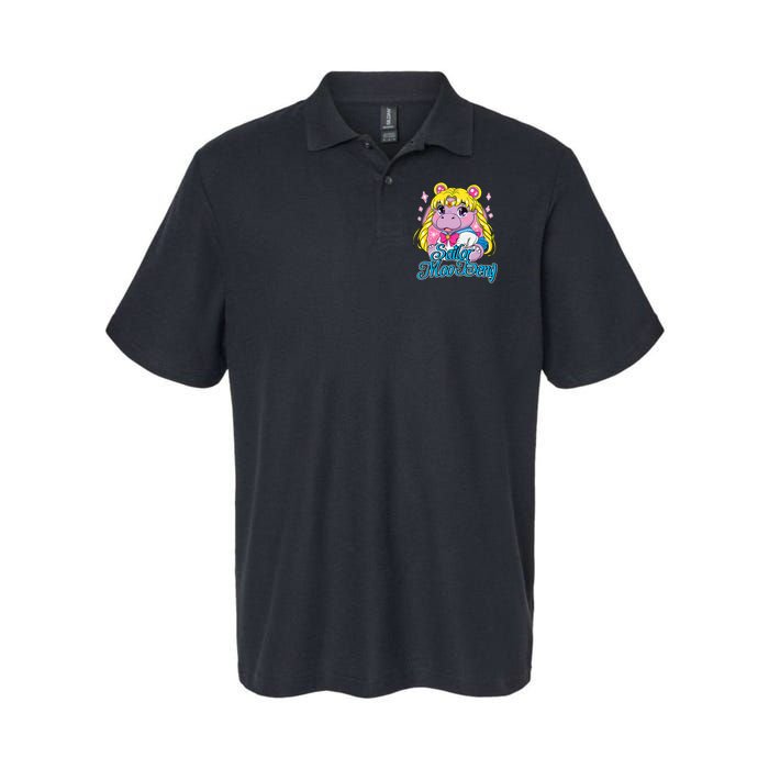 Sailor Moo Deng Funny Hippo Moo Deng Cute Polo