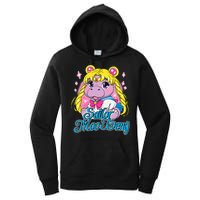 Sailor Moo Deng Funny Hippo Moo Deng Cute Women's Pullover Hoodie