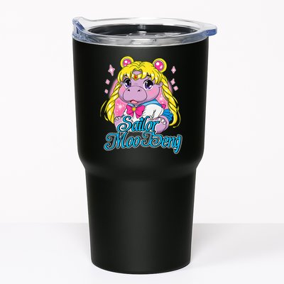 Sailor Moo Deng Funny Hippo Moo Deng Cute Tumbler