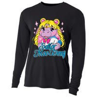 Sailor Moo Deng Funny Hippo Moo Deng Cute Cooling Performance Long Sleeve Crew