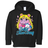 Sailor Moo Deng Funny Hippo Moo Deng Cute Toddler Hoodie