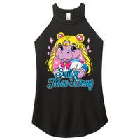Sailor Moo Deng Funny Hippo Moo Deng Cute Women's Perfect Tri Rocker Tank