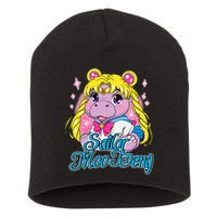 Sailor Moo Deng Funny Hippo Moo Deng Cute Short Acrylic Beanie