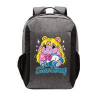 Sailor Moo Deng Funny Hippo Moo Deng Cute Vector Backpack