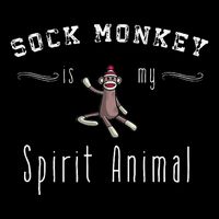 Sock Monkey Design My Spirit Animal Funny Sock Monkey Gifts Cooling Performance Crew T-Shirt
