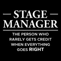 Stage Manager Definition Backstage Stage Crew Baby Bodysuit