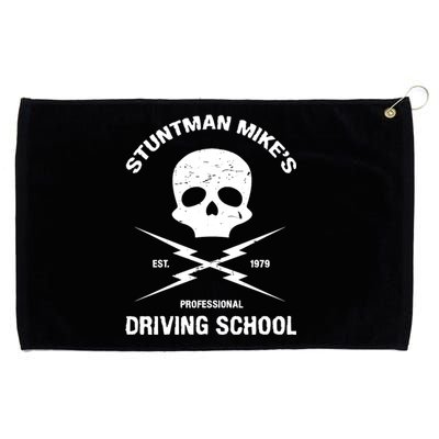 Stuntman Mike's Driving School Grommeted Golf Towel