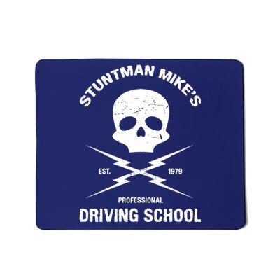 Stuntman Mike's Driving School Mousepad