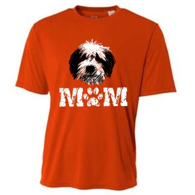 Sheepadoodle Mom Doodle Dog Cool Gift Cooling Performance Crew T-Shirt