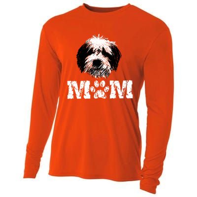 Sheepadoodle Mom Doodle Dog Cool Gift Cooling Performance Long Sleeve Crew